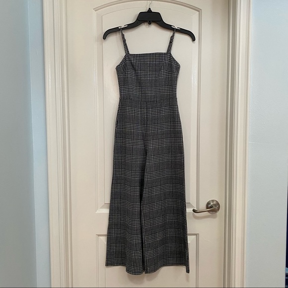 Forever 21 Glen Plaid Jumpsuit Size S - Picture 6 of 11